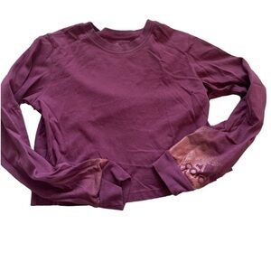 Adidas Maroon women’s sweatshirt size small